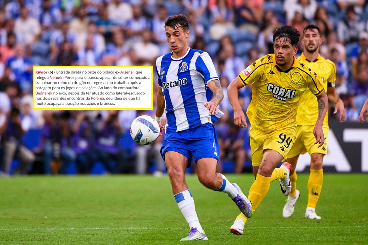 Kiwior zadebiutował w FC Porto. Portugalczycy już wystawili mu ocenę