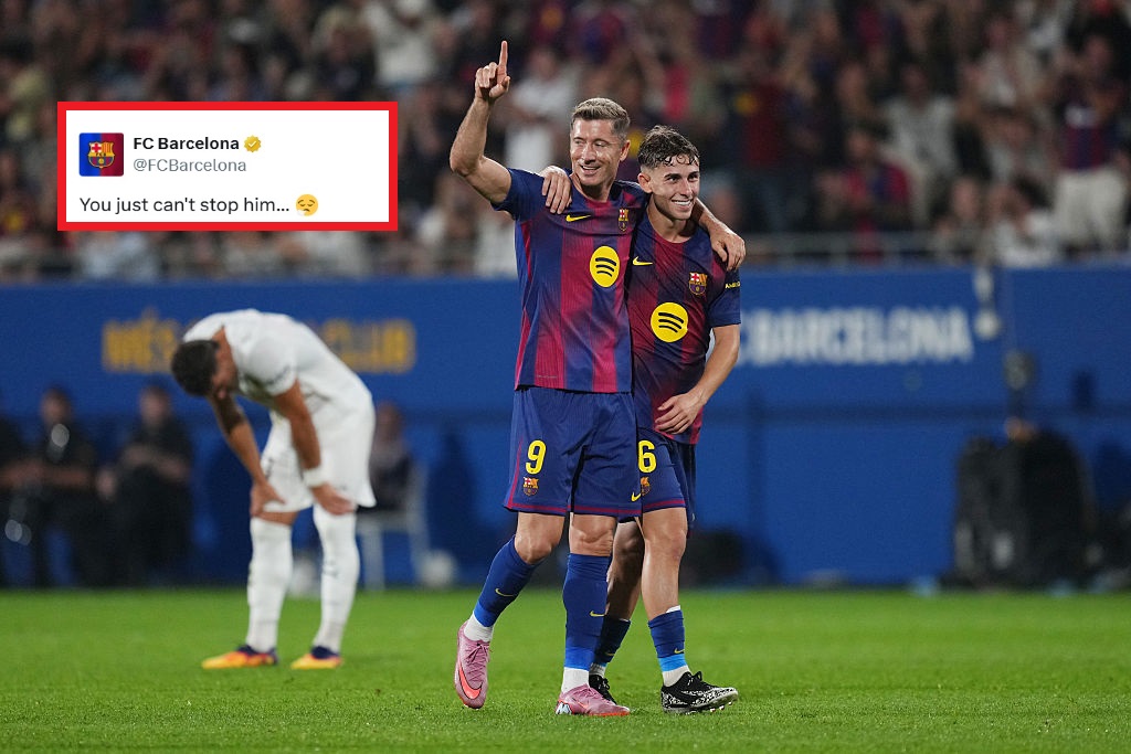 FC Barcelona opublikowała to tuż po meczu. Chodzi o Lewandowskiego