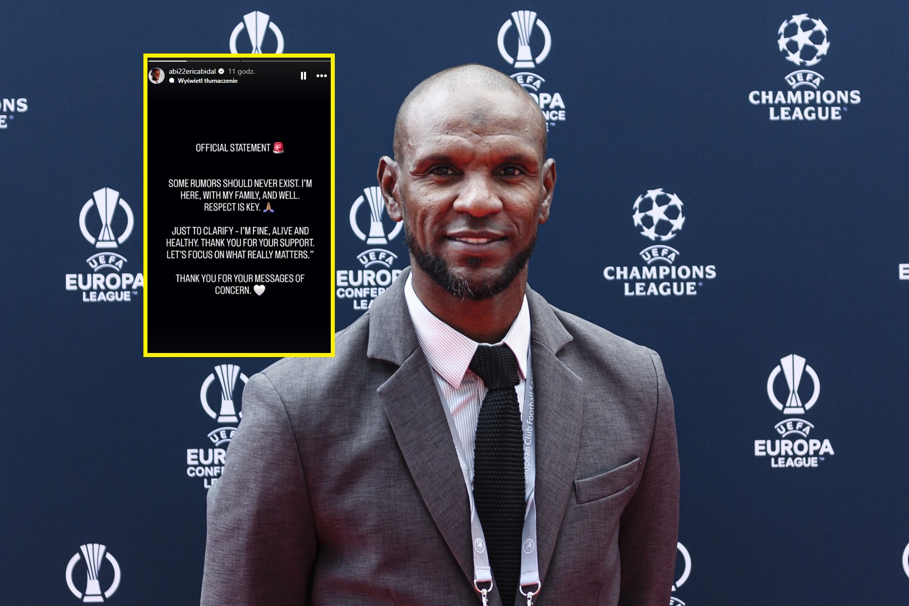 Media obiegła informacja o jego śmierci. Nagle sam zabrał głos