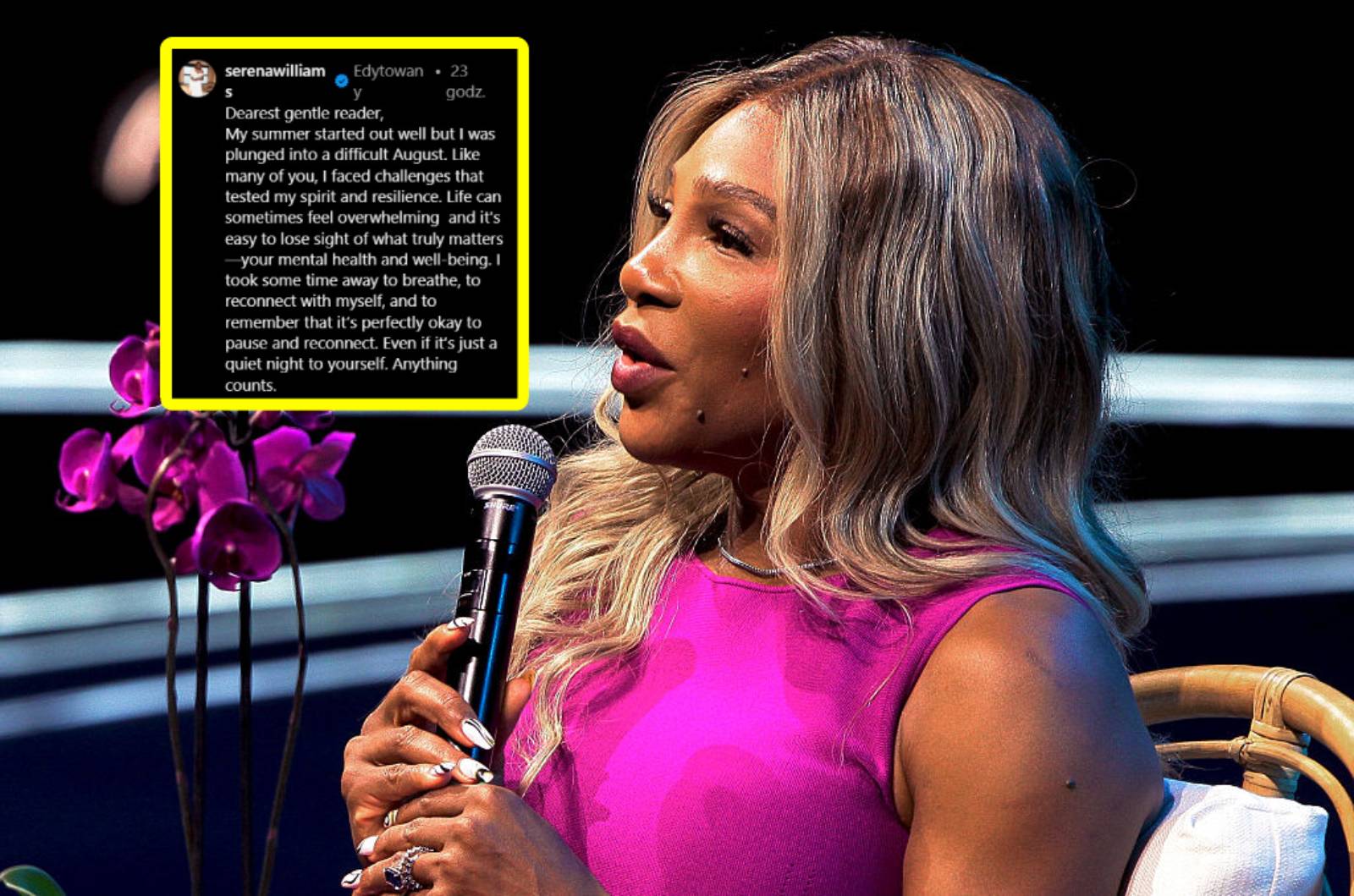 Fani oskarżali ją o oszustwo. Legenda zamieściła tajemniczy wpis