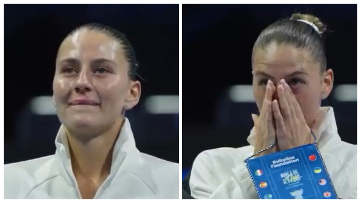 Zabrzmiał hymn Ukrainy. Targały nią ogromne emocje