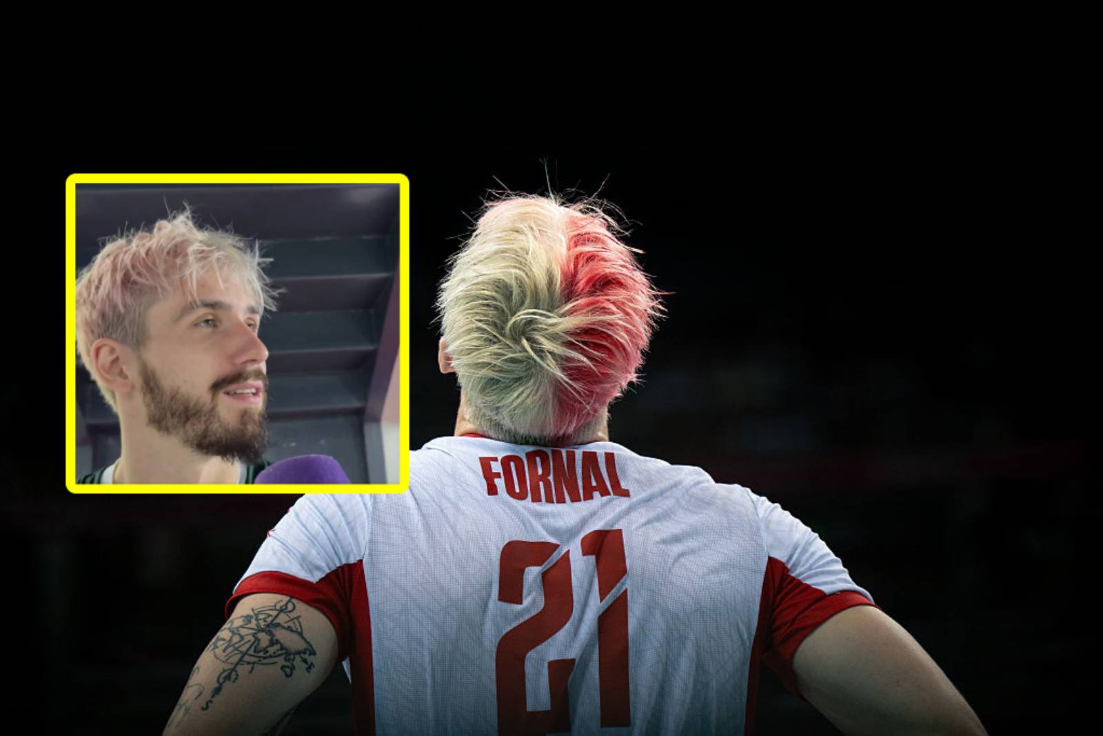 Jego włosy już nie są biało-czerwone. Fornal zdradził, co planuje