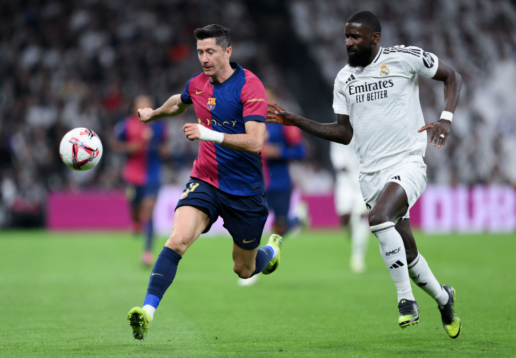 Poszło w świat. Gwiazdor Realu wyróżnił Lewandowskiego