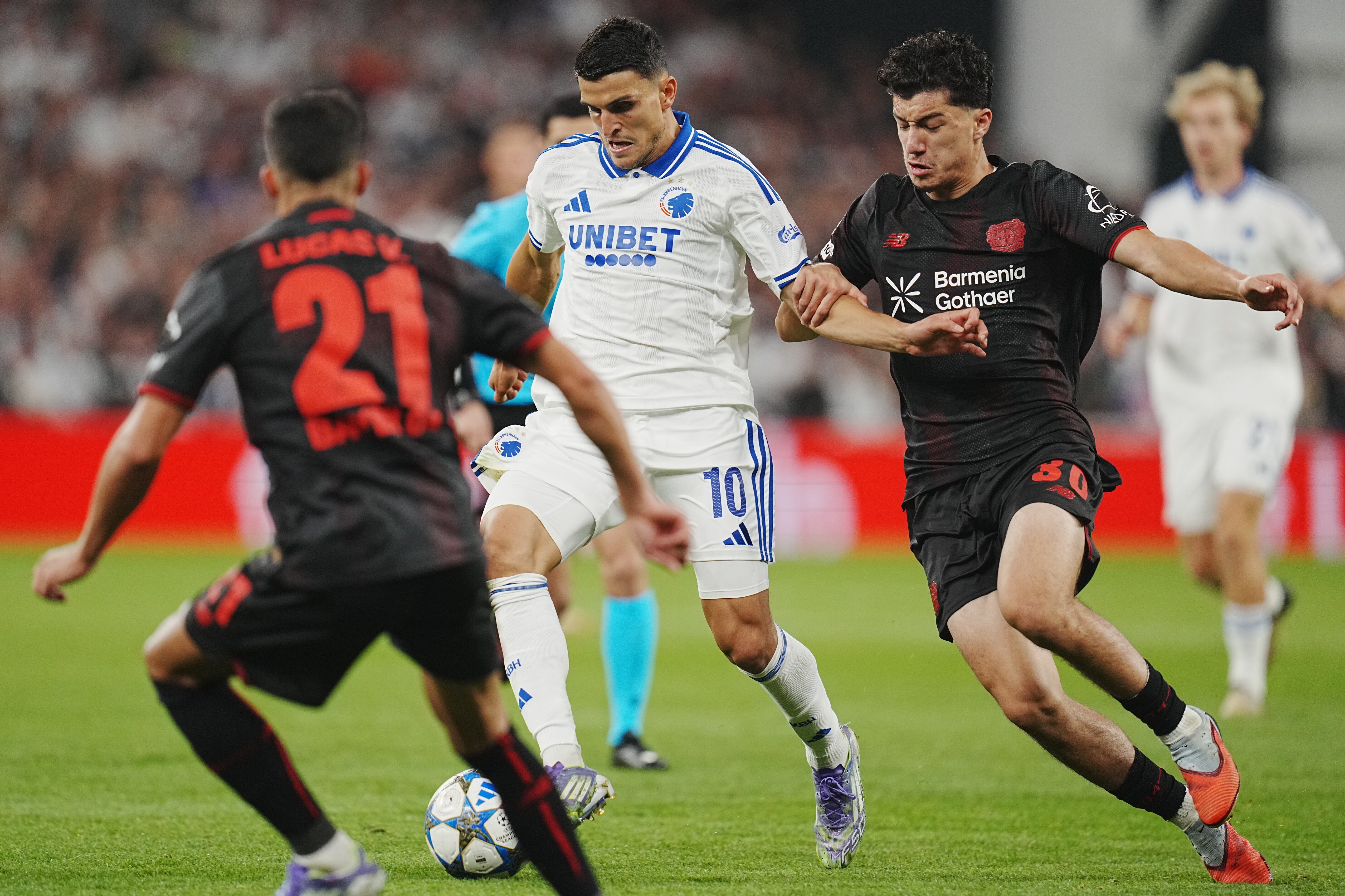 Liga Mistrzów. Bayer Leverkusen gonił w Kopenhadze, AS Monaco rozbite w Belgii