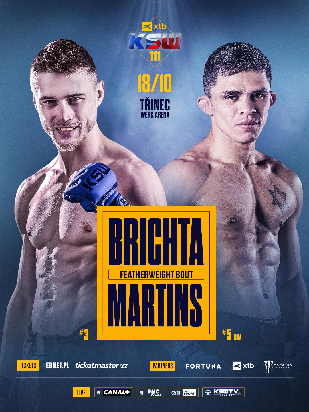 Leo Brichta poznał kolejnego rywala w KSW. Szykuje się mocna walka