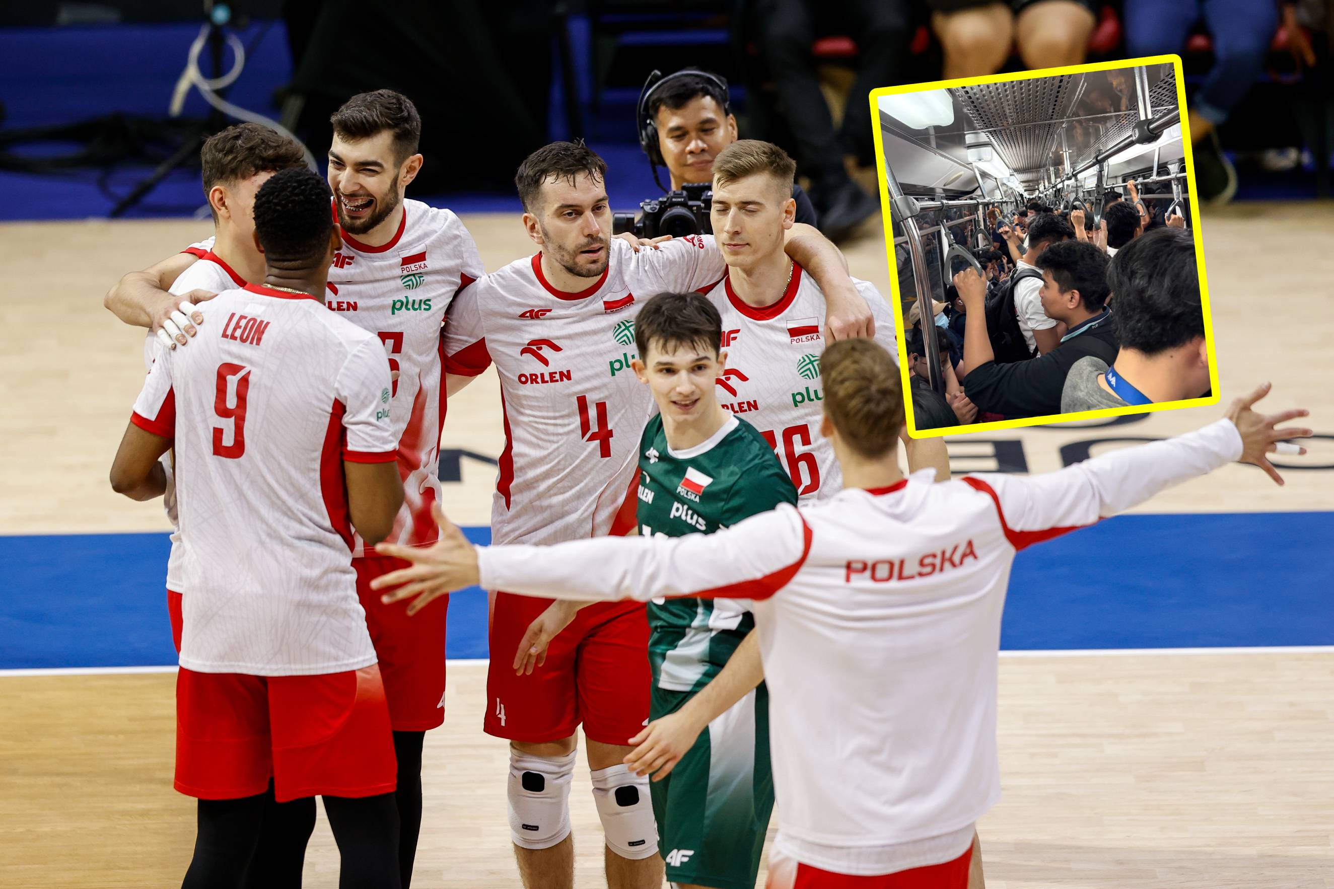 Tu Polacy grają o złoto. Na ulicach pełno policji