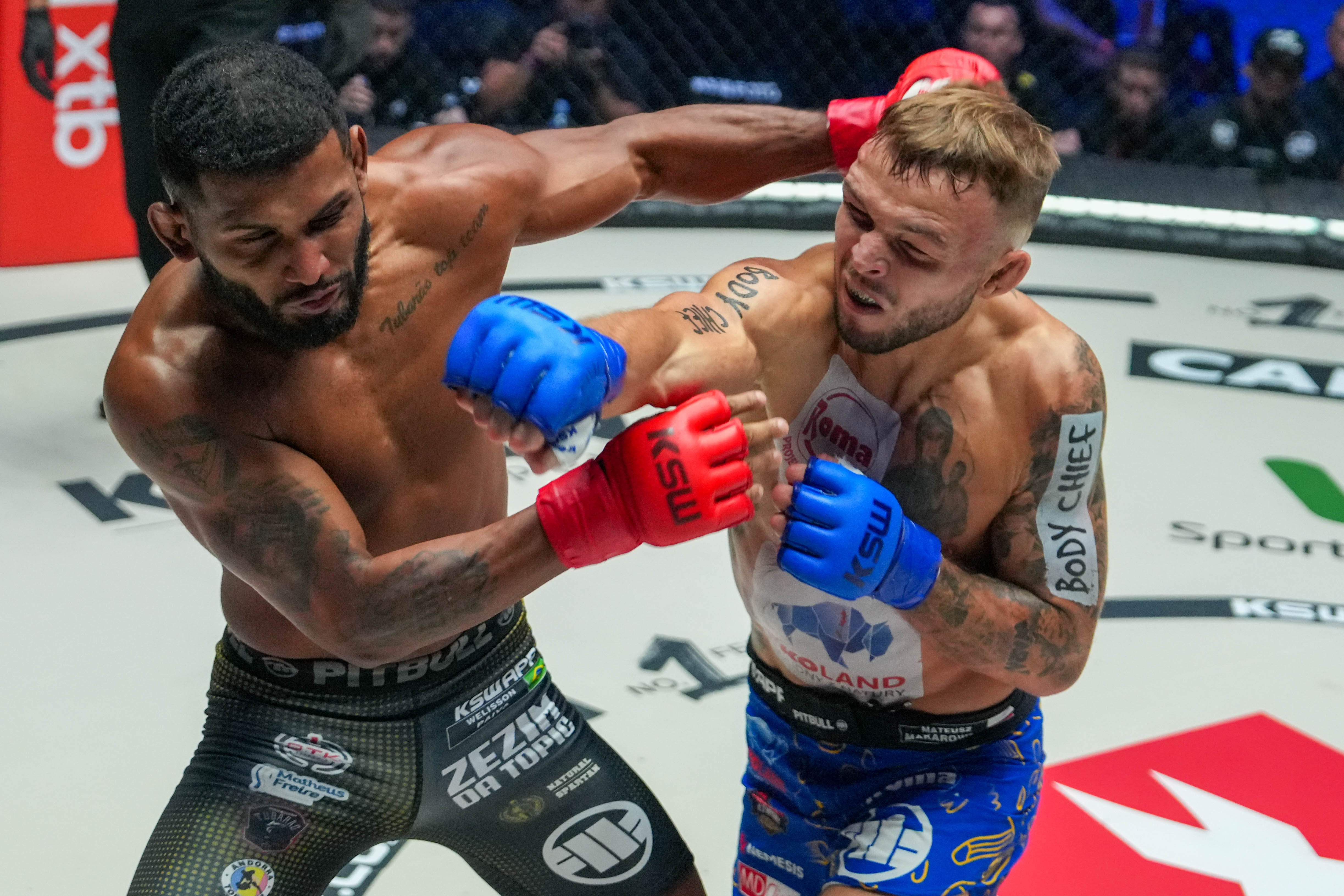 Szalony pojedynek w KSW. Nokaut w 2. rundzie!