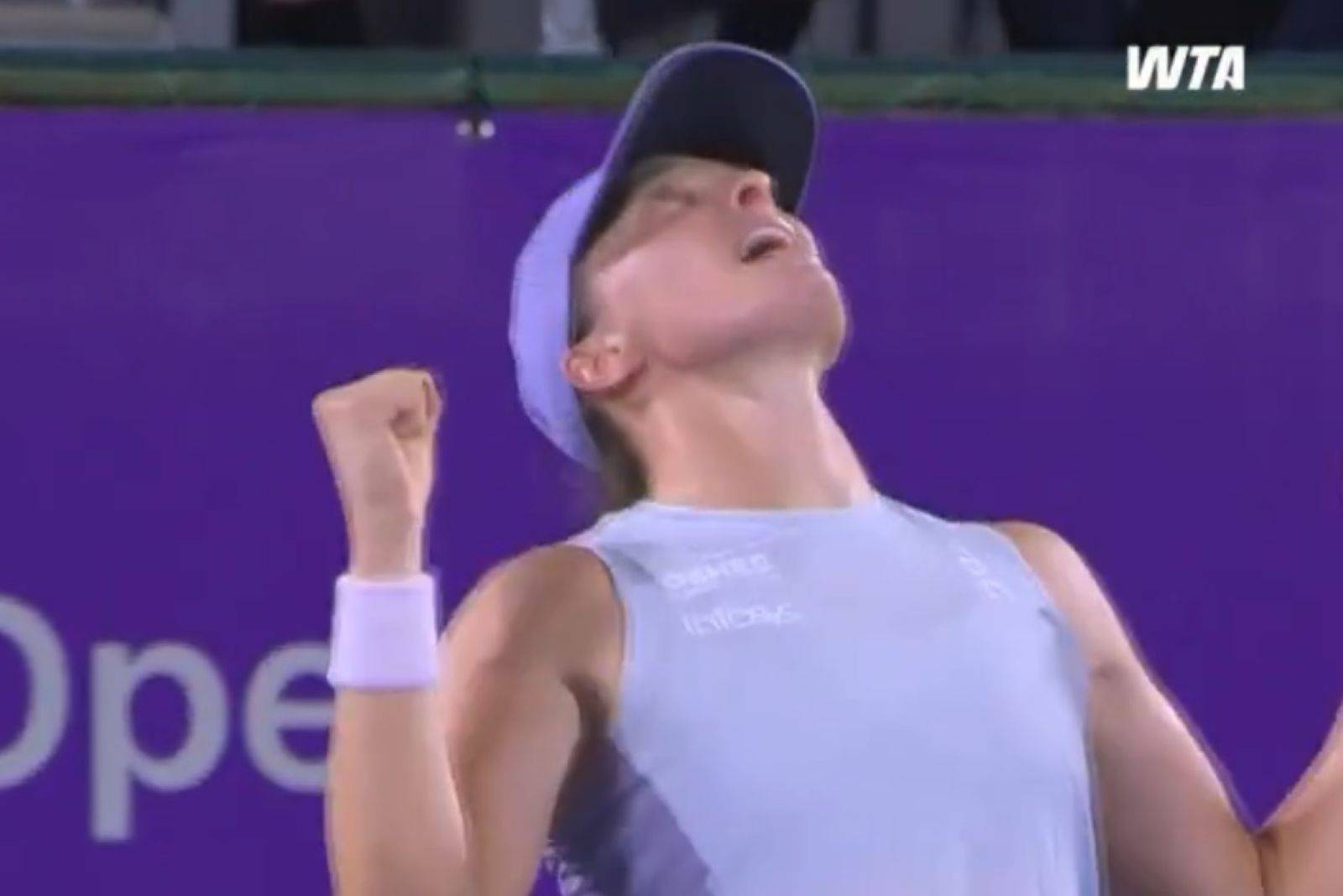 Wymowne sceny. Tak Świątek zareagowała po zwycięstwie