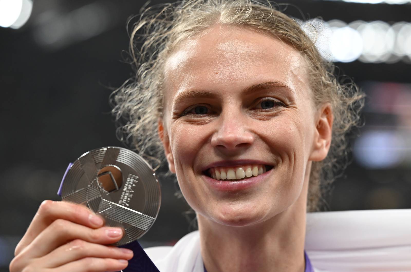 Zdobyła medal i wypaliła przed kamerą. "Chce mi się spać i jeść"