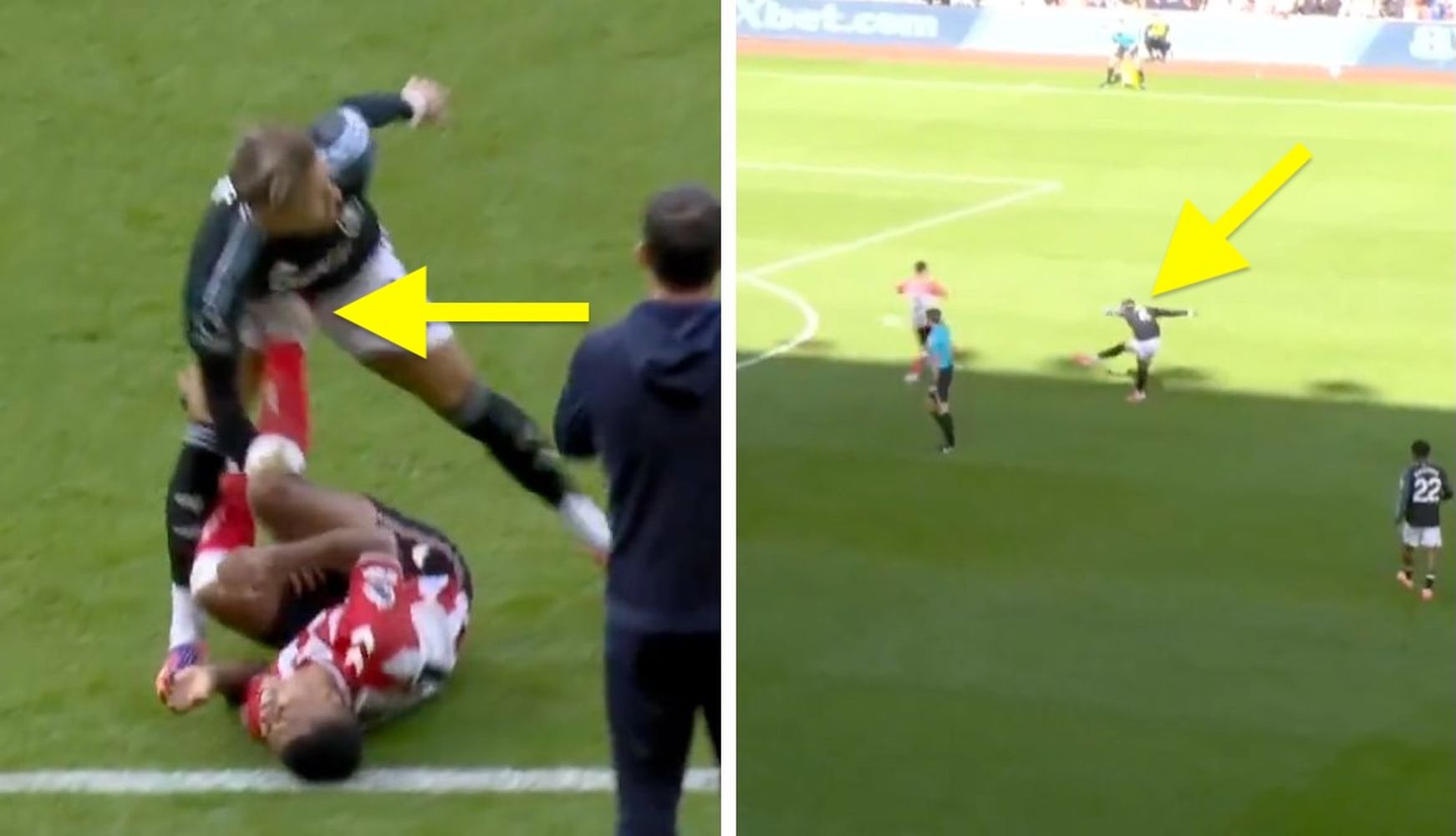 Matty Cash padł ofiarą brutalnego faulu. Odpowiedział pięknym golem z dystansu