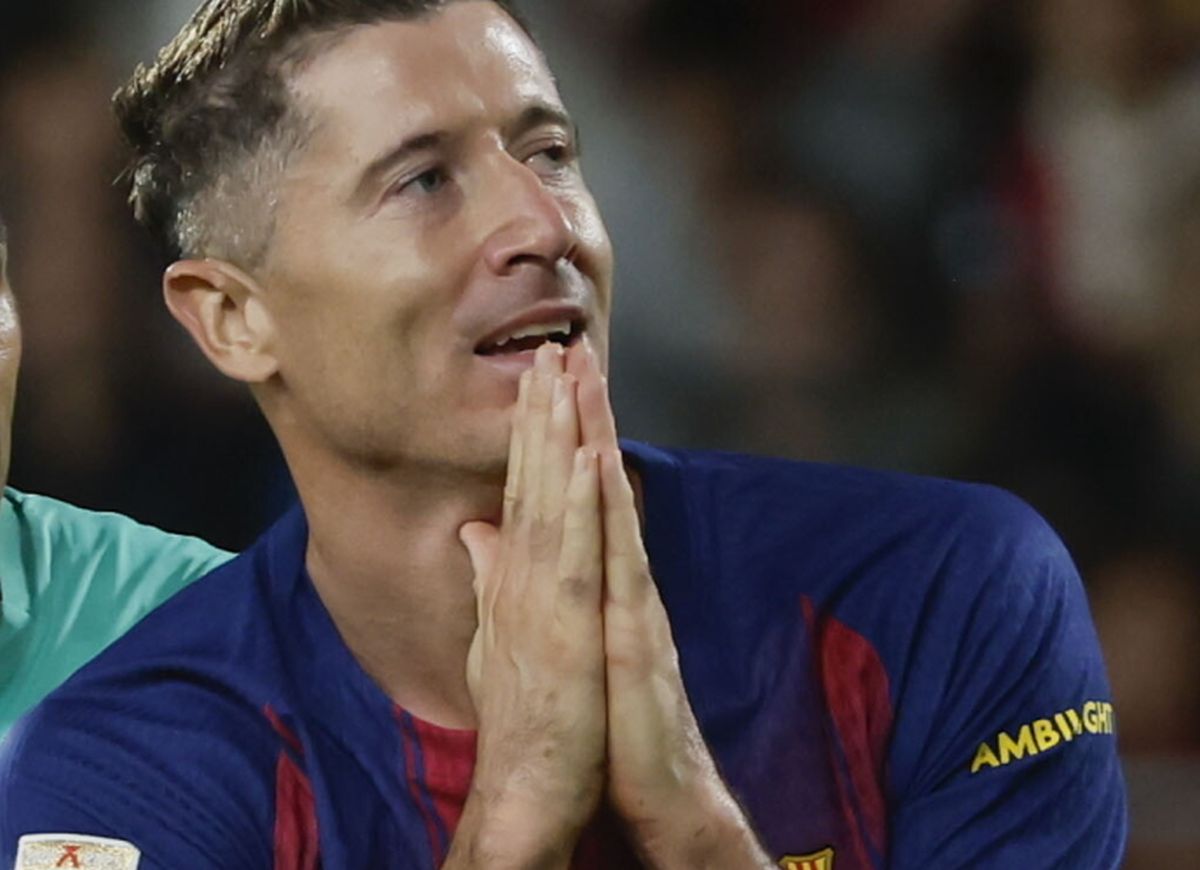 Był kwadrans do końca meczu. I nagle wyróżnienie dla Lewandowskiego