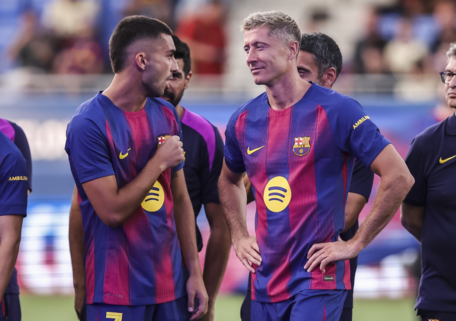 Mówił o rywalizacji z Lewandowskim. Wskazał swój cel