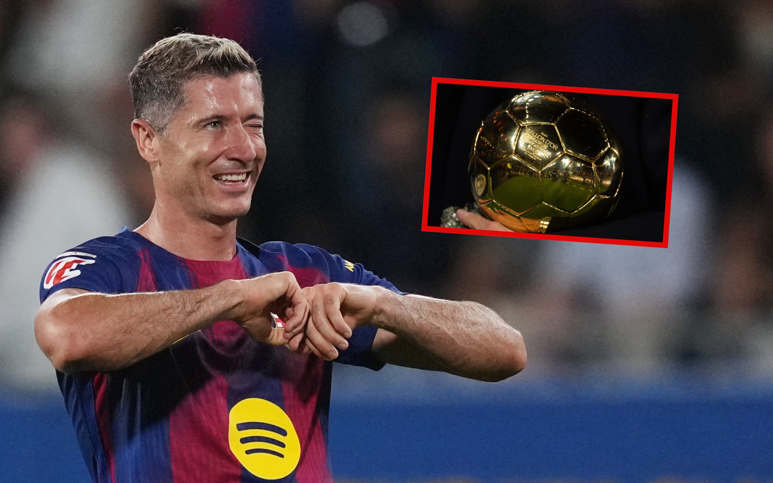 Złota Piłka: Lewandowski deklasuje konkurencję