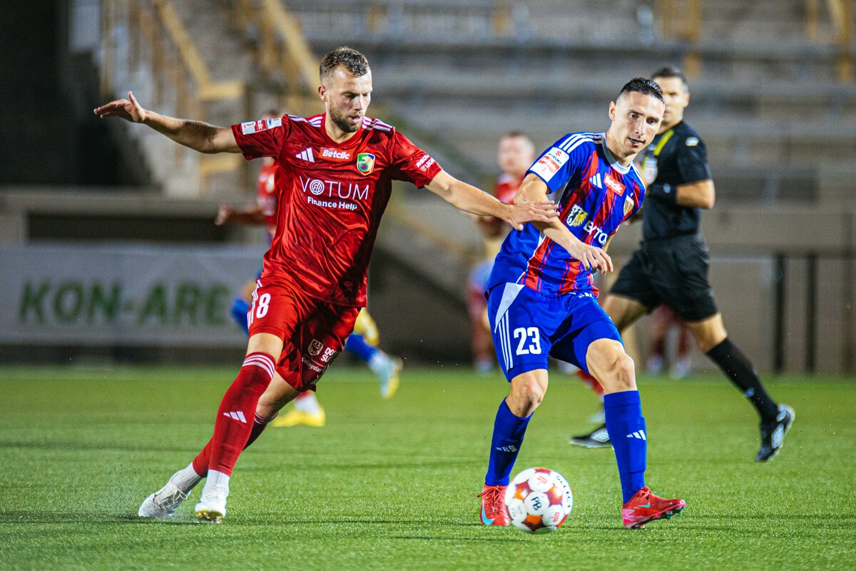 Szczegółowy terminarz 23. kolejki Betclic I ligi. Znamy termin hitu Pogoń Grodzisk Mazowiecki - Polonia Bytom
