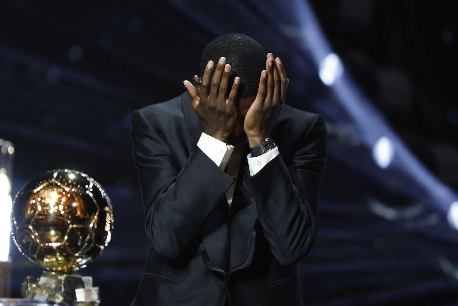 Dembele nie wytrzymał. Zdobywca Złotej Piłki zalał się łzami