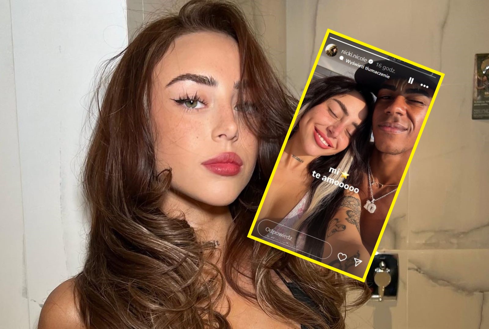 Ukochana Yamala nie pojawiła się na gali. Tak mu okazała wsparcie