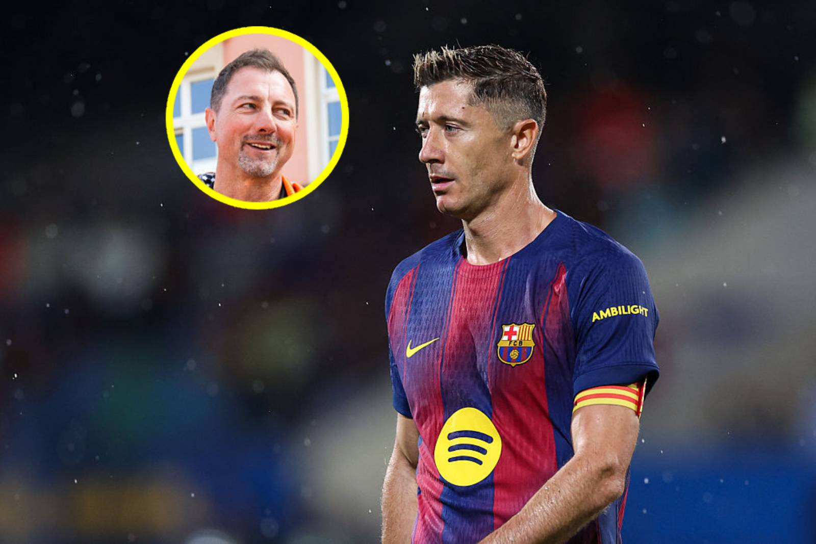 Zaskoczył opinią nt. przyszłości "Lewego". "Wisienka na torcie"