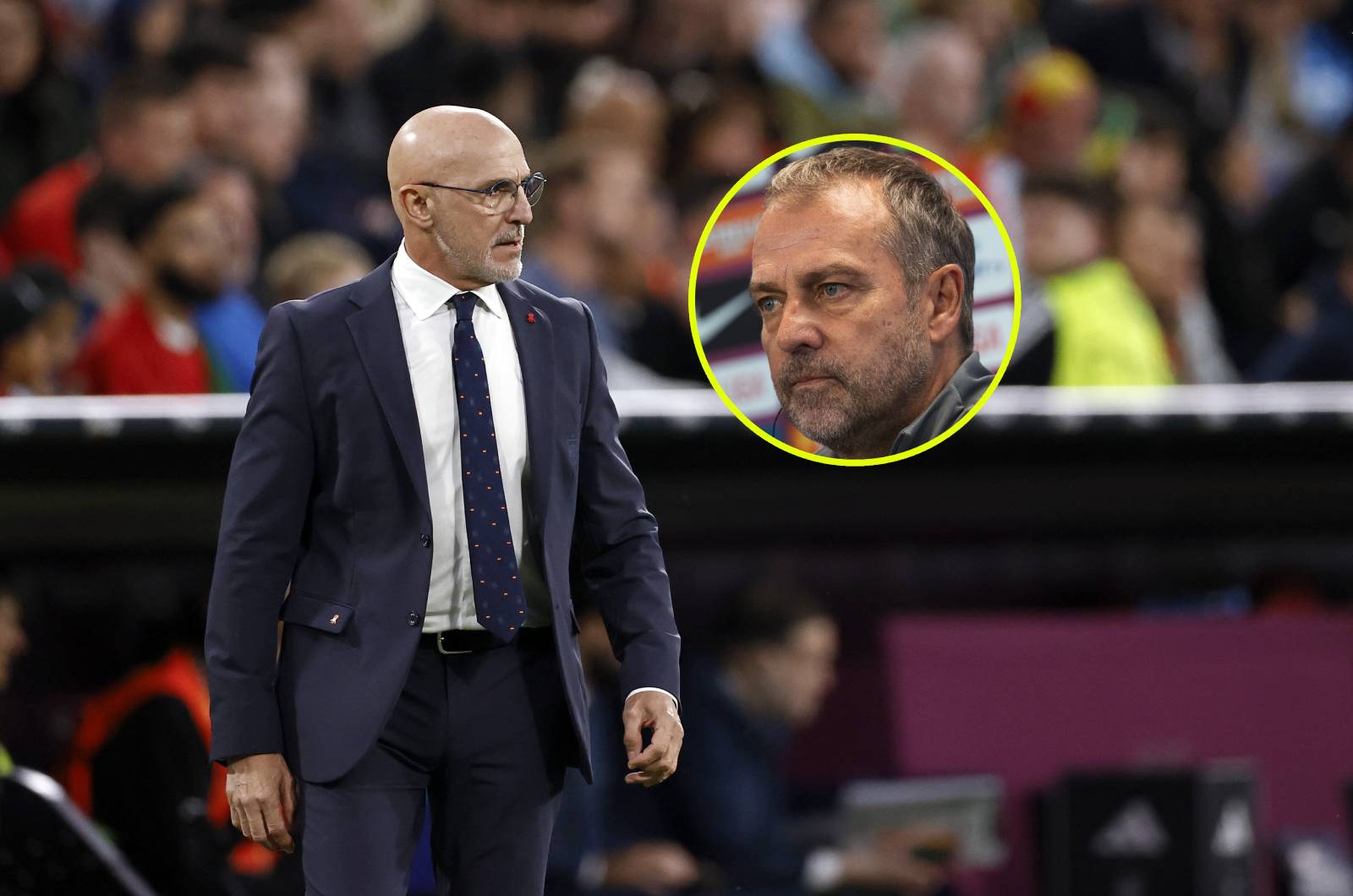 De la Fuente zapytany o pretensje Flicka. “Nie obchodzi mnie to”