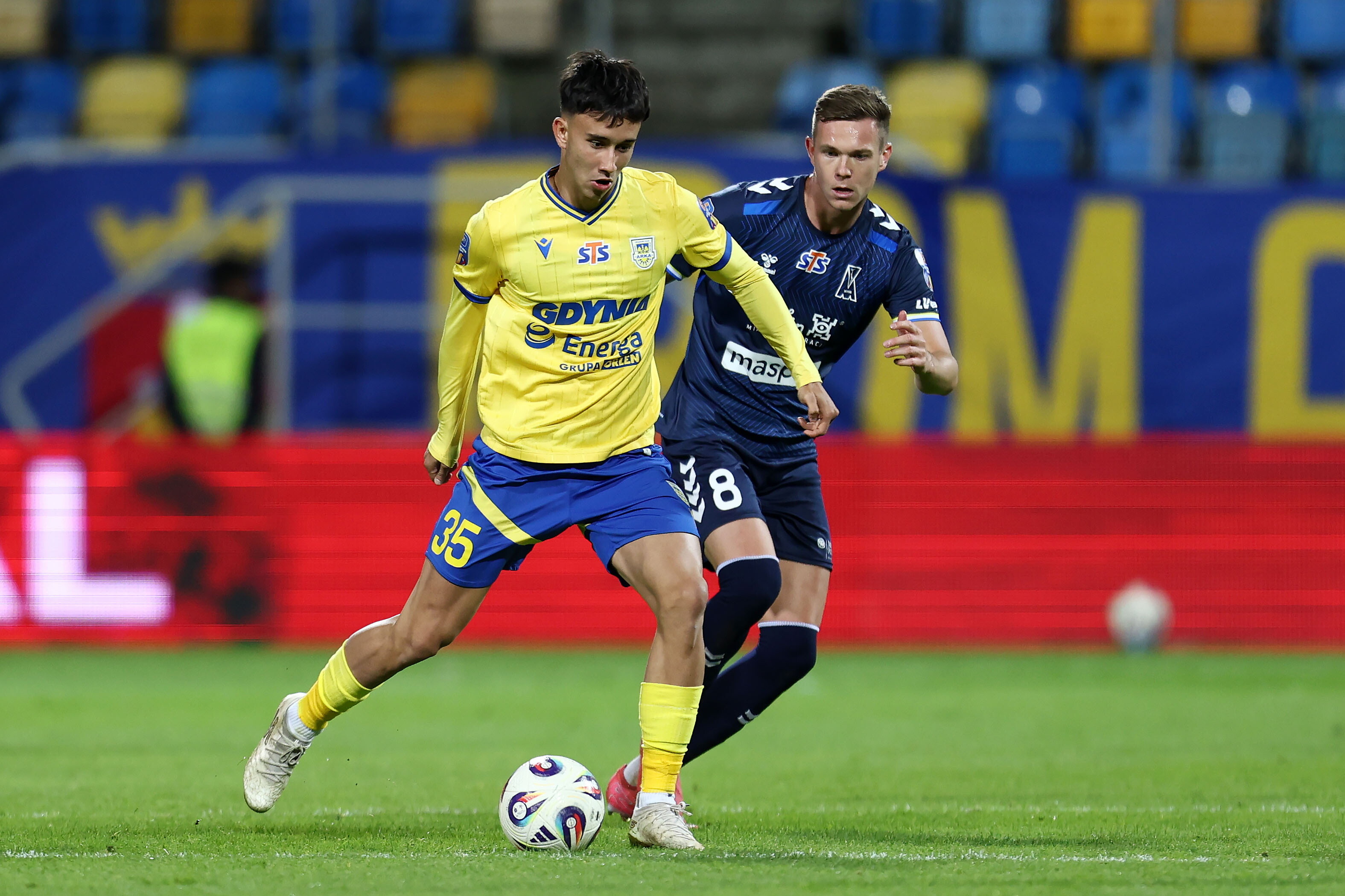 Dzięki jego bramce Arka pokonała Motor. W kolejnej rundzie chce trafić na Pogoń