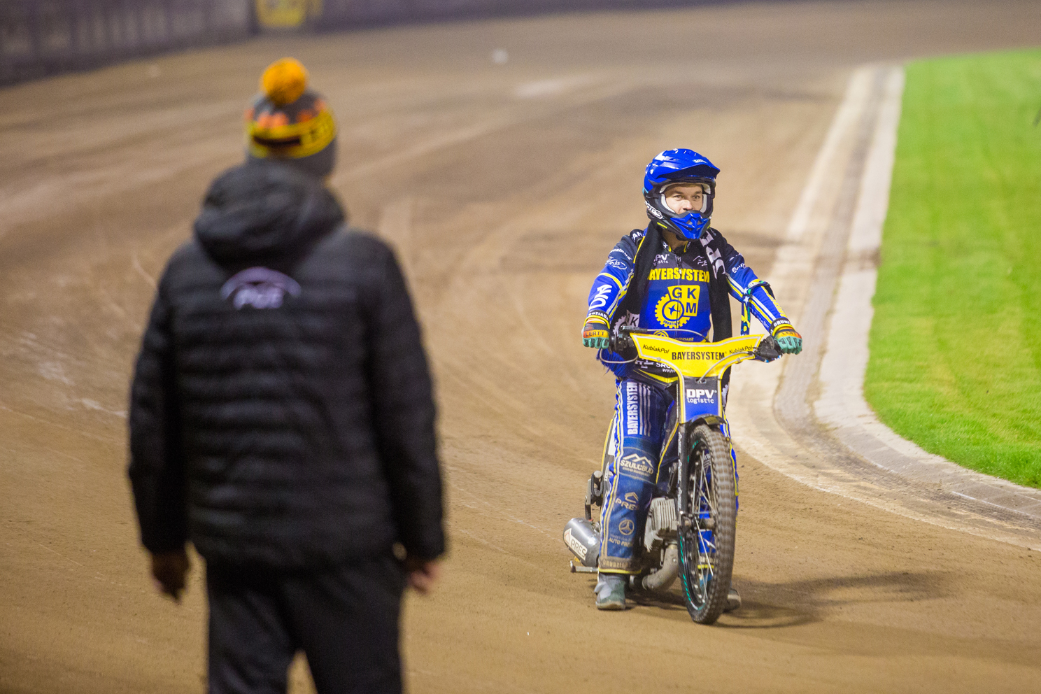 GKM Grudziądz rozgromił mistrzów Polski w sparingu żużlowym