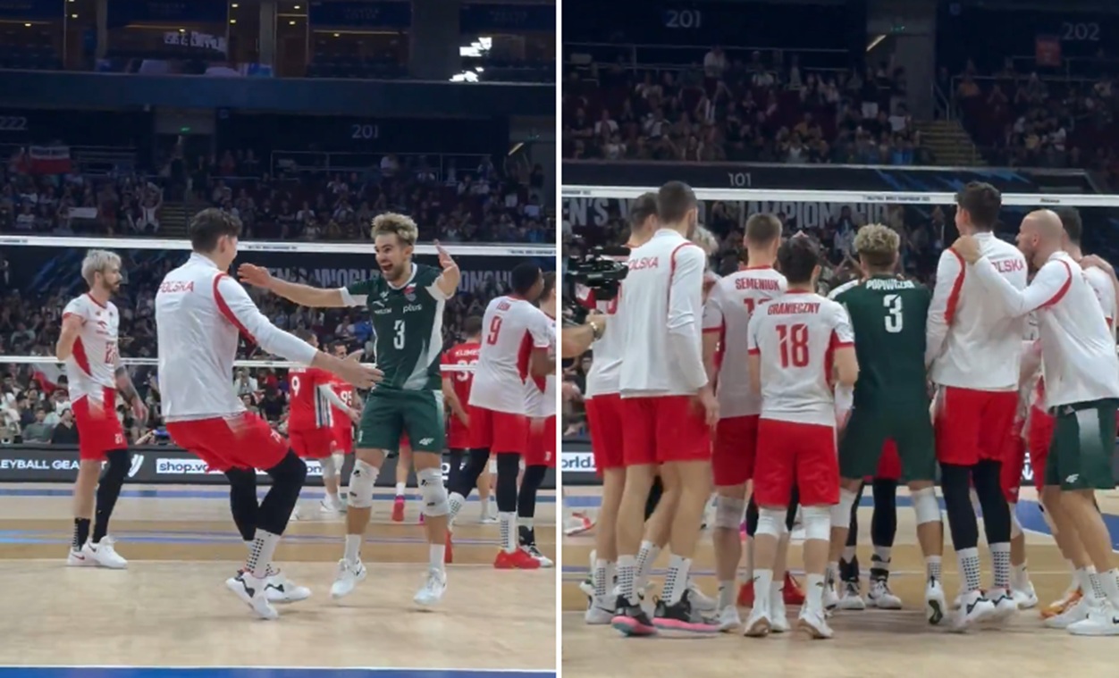 Sceny po ostatniej piłce na MŚ. Zobacz, kto "rozkręcił" Polaków