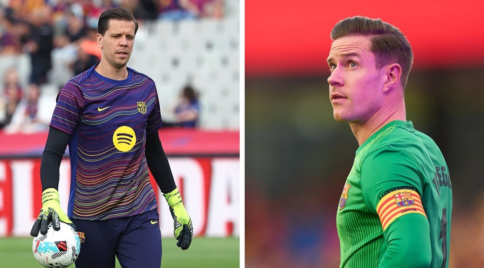 Szczęsny wrócił do bramki. Oto co zrobił ter Stegen po meczu