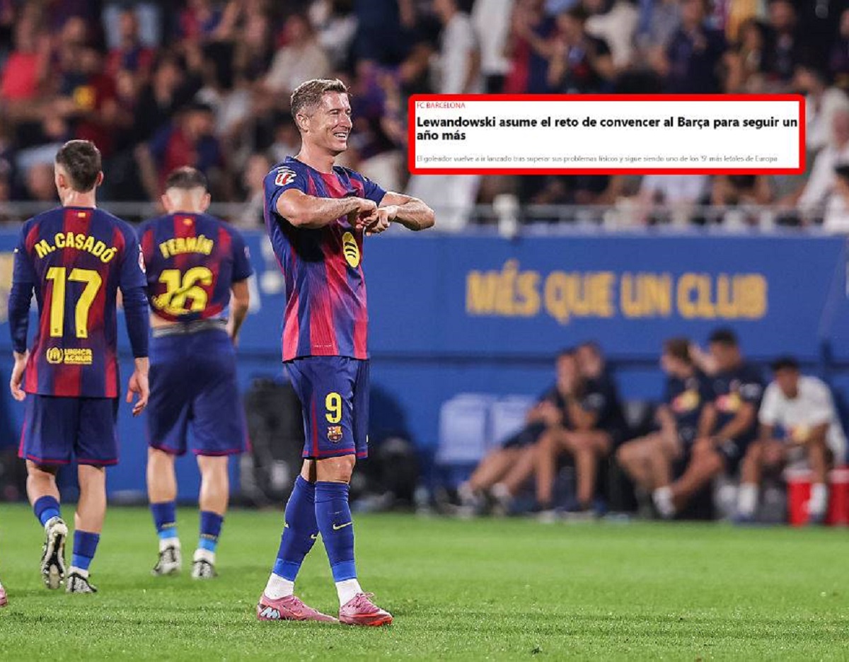 Hiszpanie są pewni. Piszą o planach Lewandowskiego