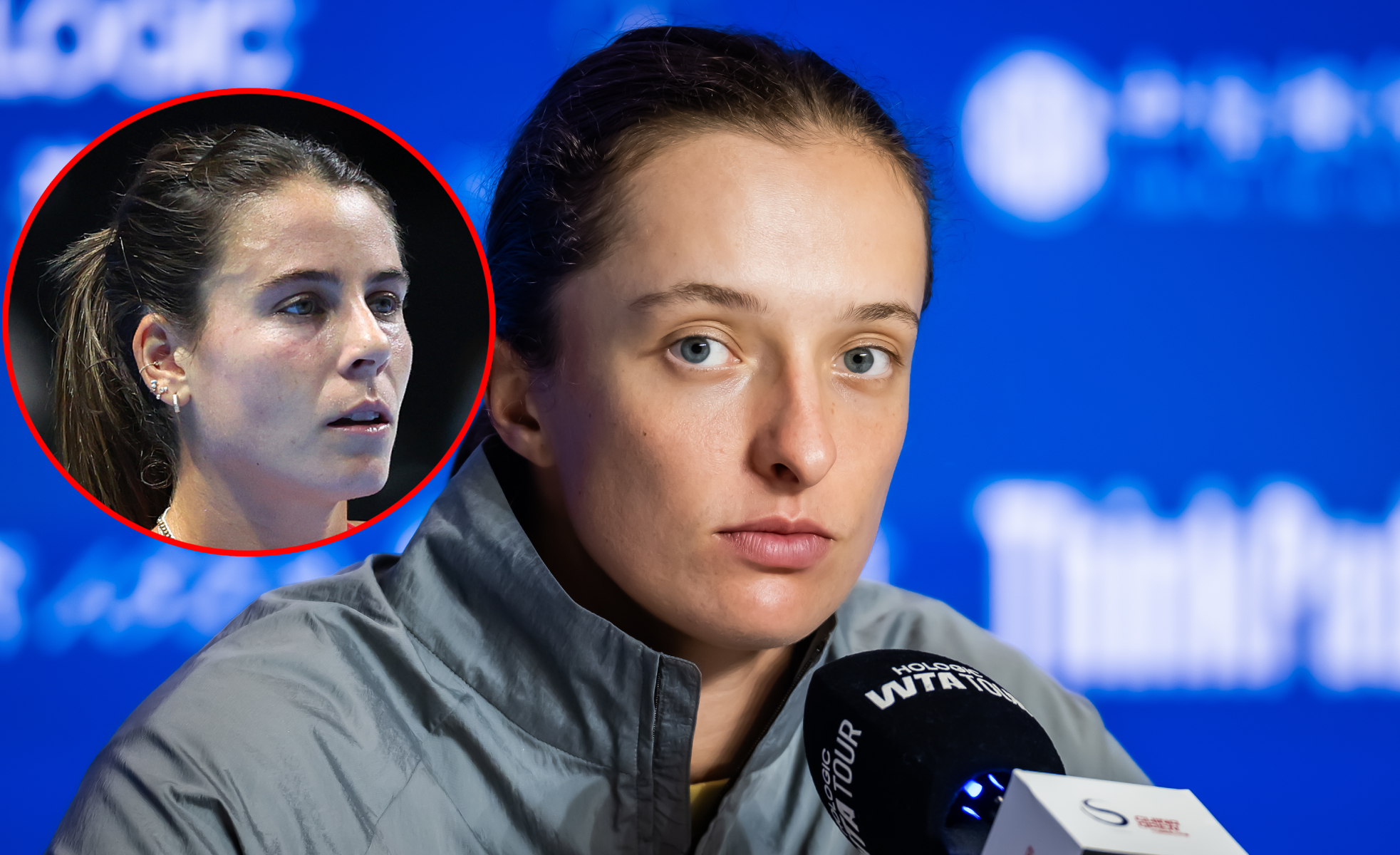 Jedno słowo. Hit, jak rywalka nazwała Świątek