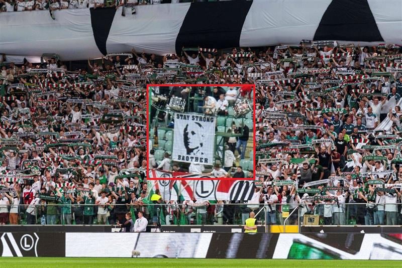 Szok, kto pojawił się na "Żylecie". Tak zareagowała Legia i PZPN