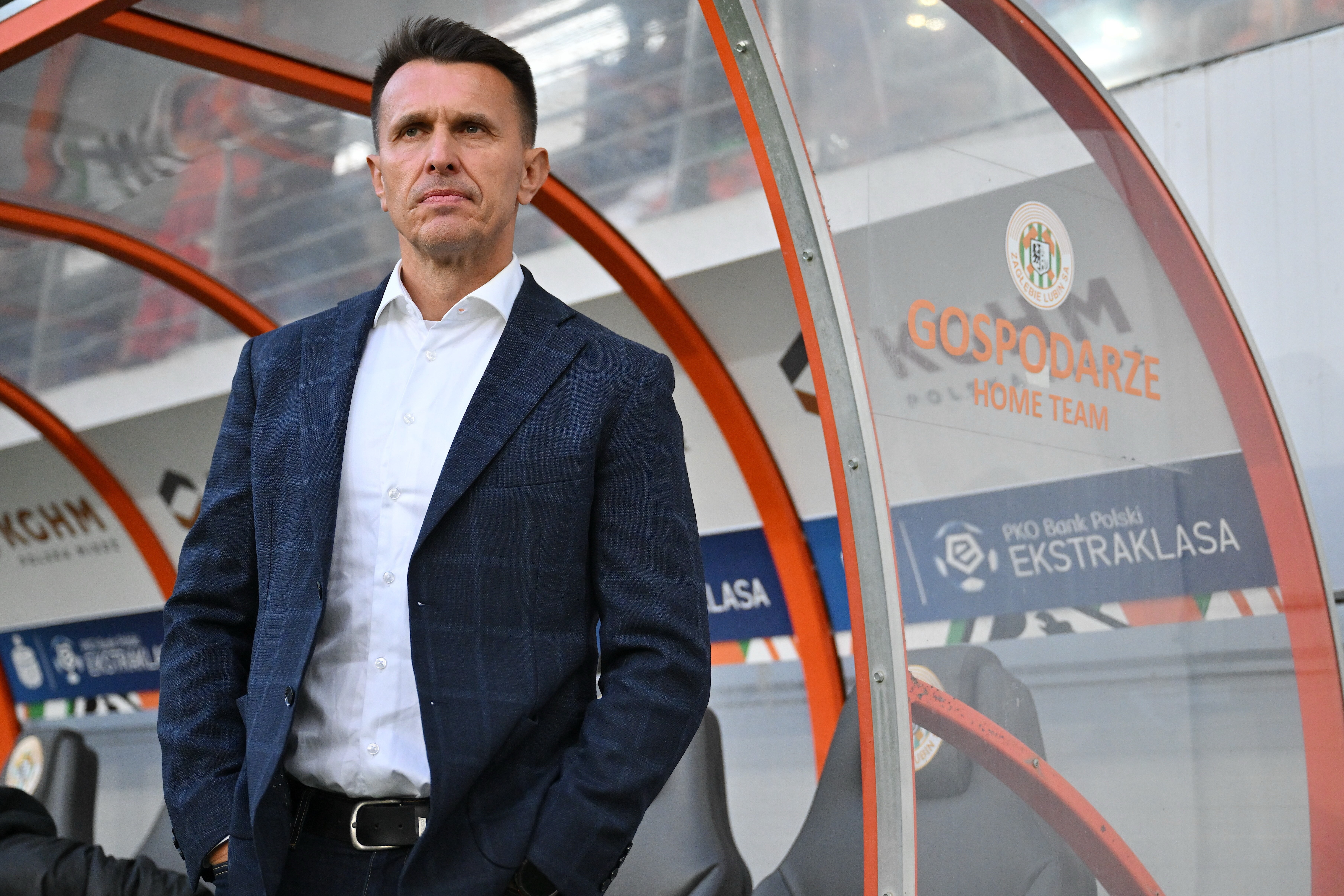 Zagłębie ma najwięcej strzelonych goli w Ekstraklasie. "Nie patrzę w tabelę"