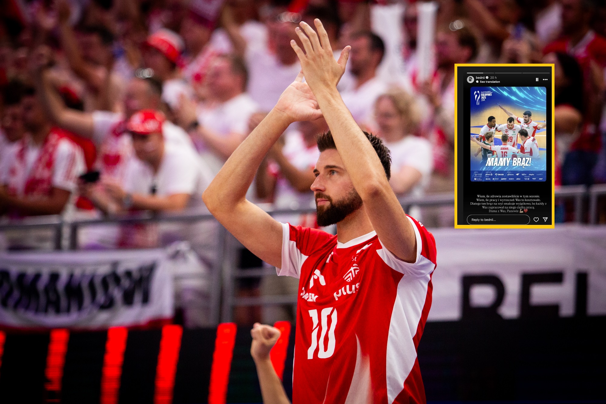 Grbić skreślił go tuż przed MŚ. Zabrał głos po wywalczeniu medalu