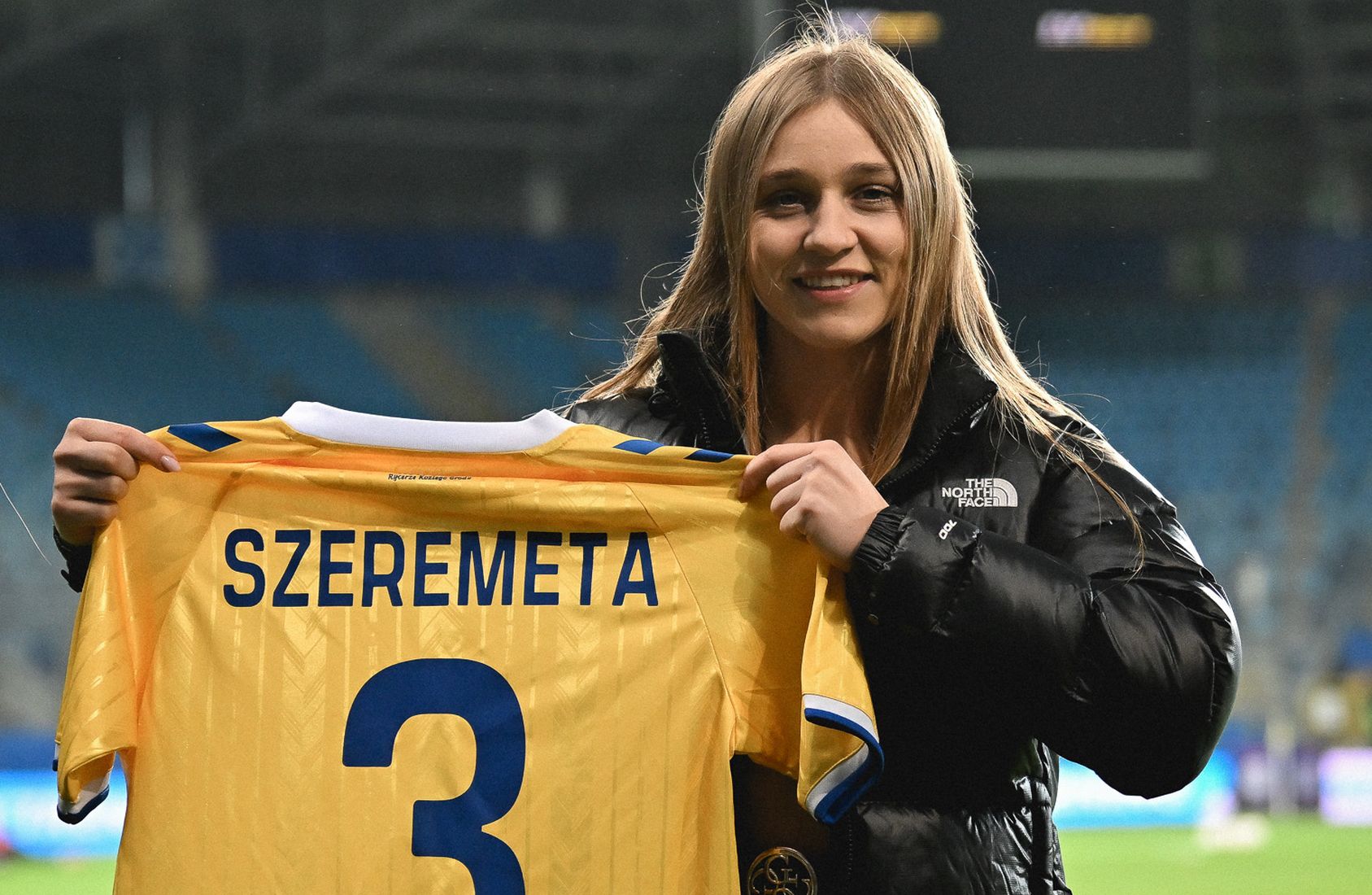 Julia Szeremeta pojawiła się na trybunach. Motor przygotował dla niej niespodziankę