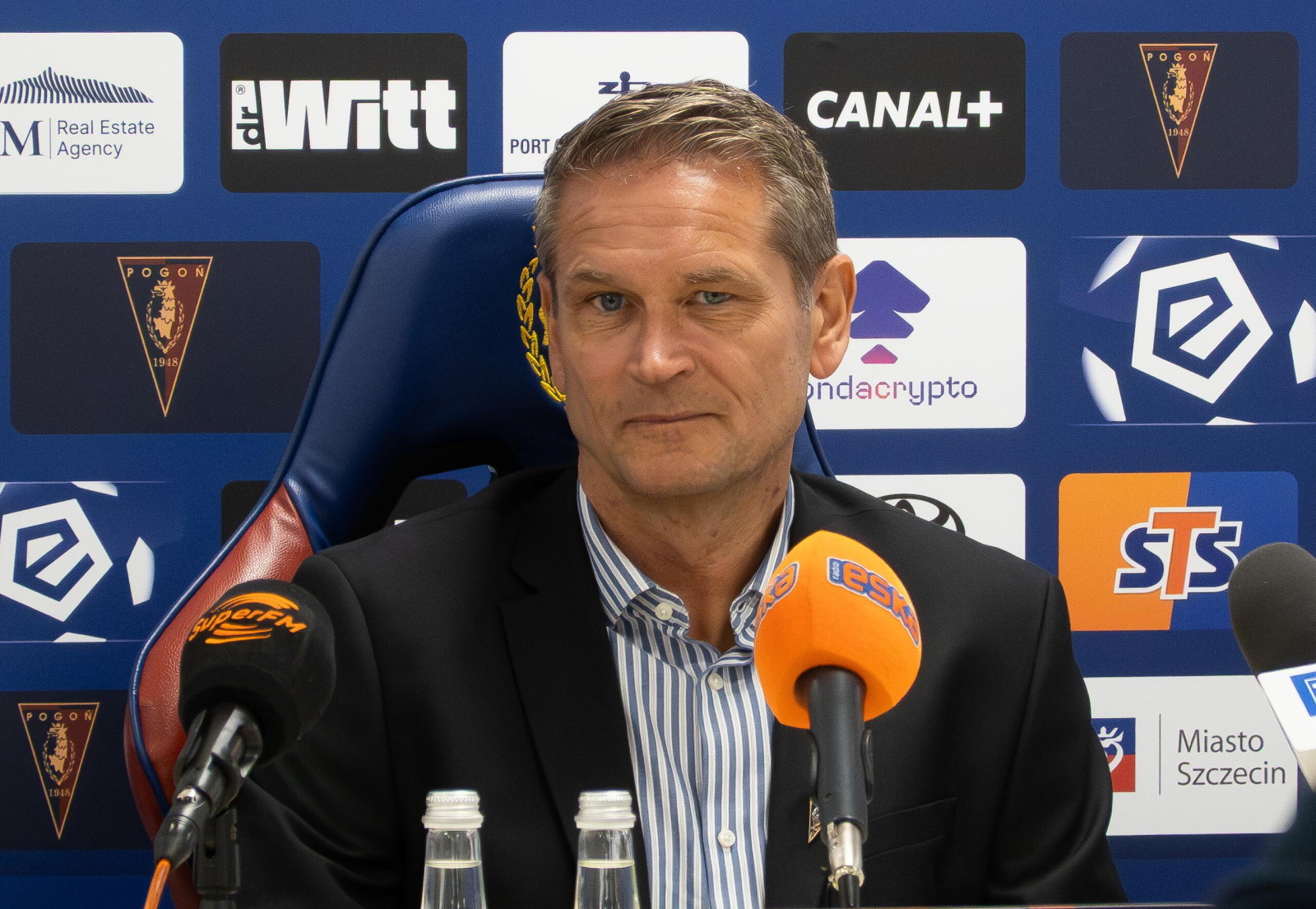 Trener wyjawił, co przekonało go do Pogoni Szczecin