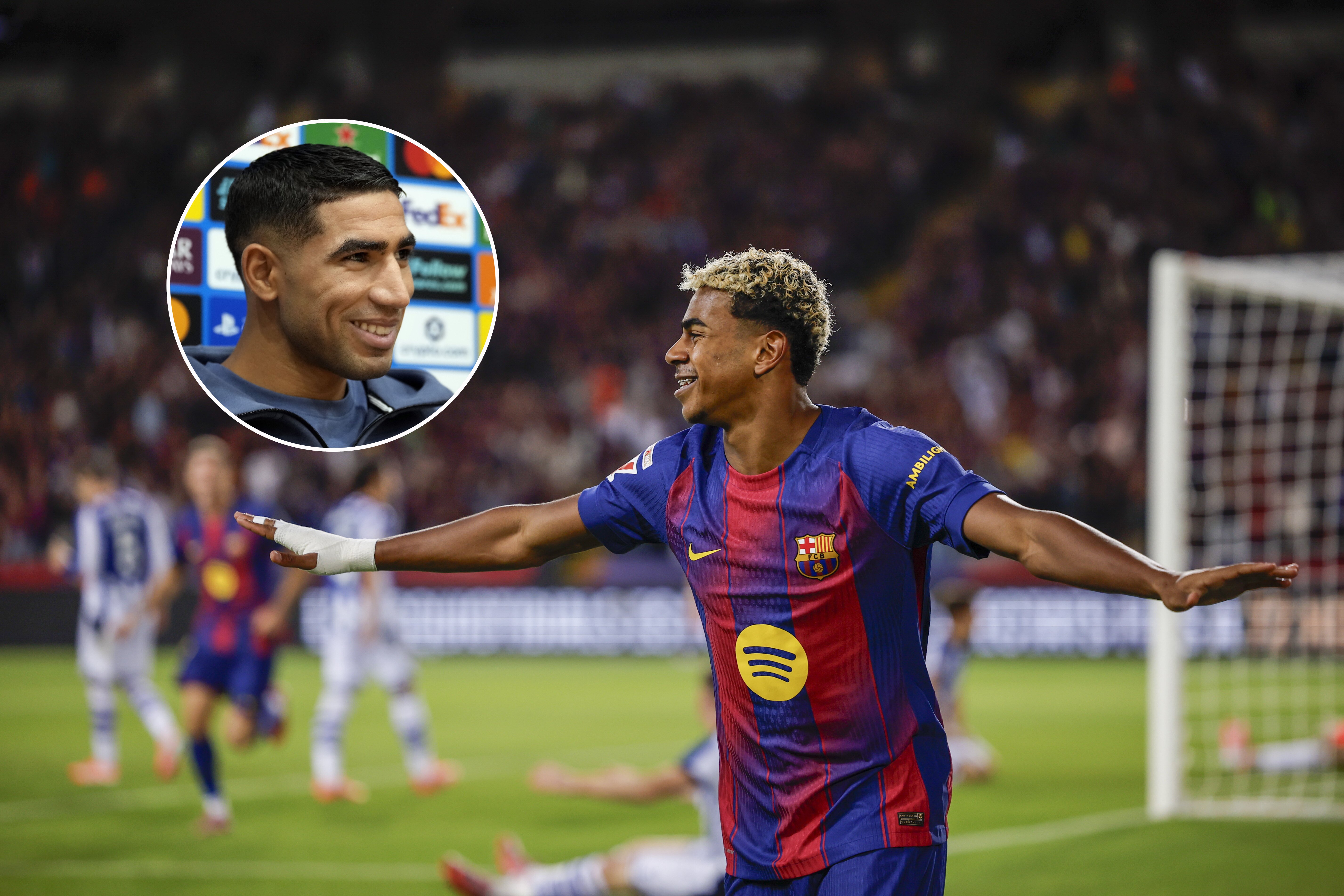 Hakimi ostrzega Yamala. "Zagra na najlepszego lewego obrońcę na świecie"