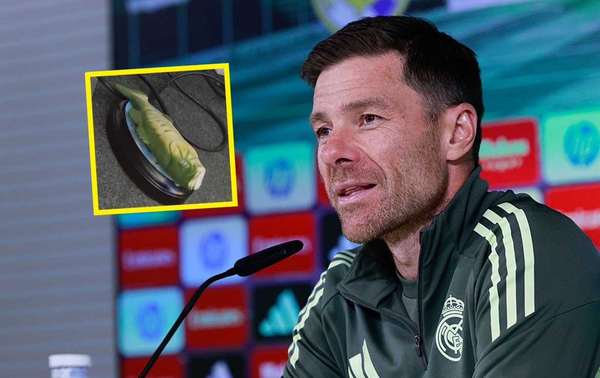 Kabaret na konferencji. Niewiarygodne, jaki prezent dostał trener Realu