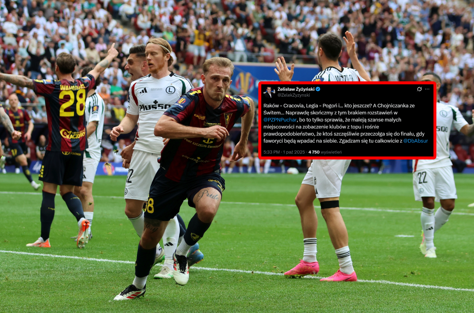 Nie wytrzymał po losowaniu STS Pucharu Polski. "Skończmy z tym"