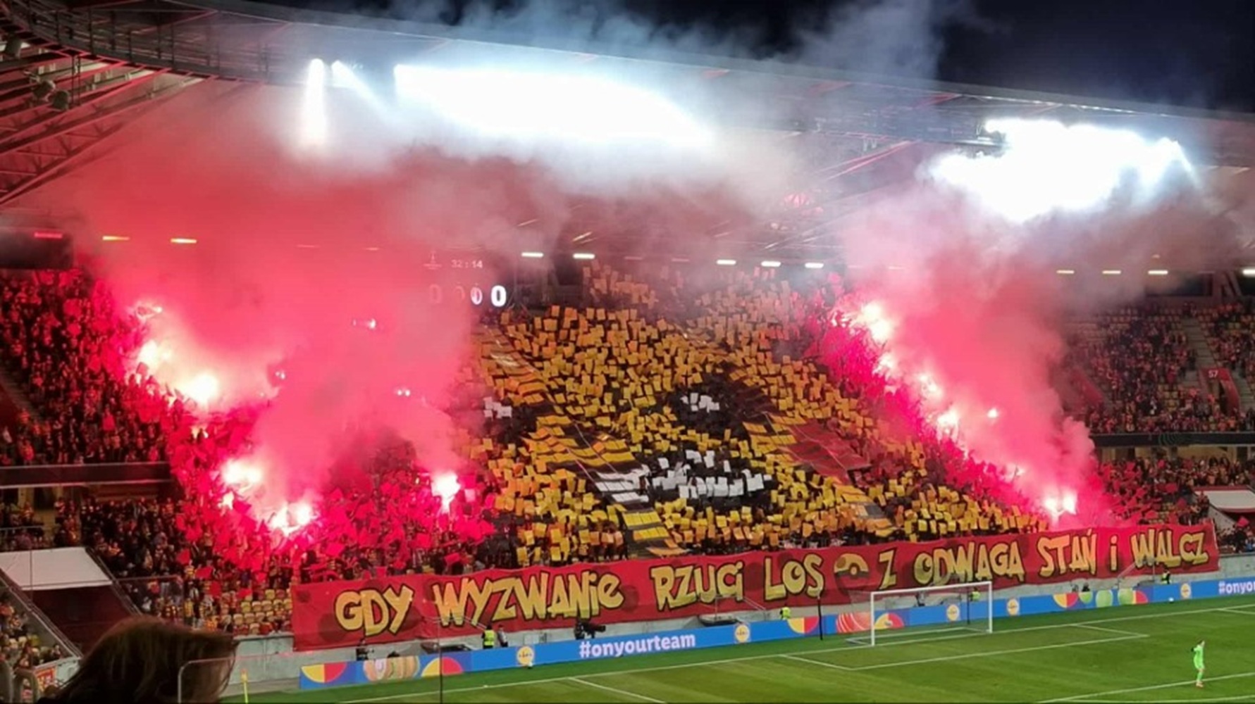 Nietypowa oprawa w Białymstoku. Poznajesz?