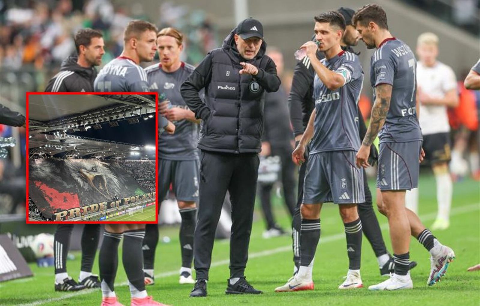 Obrazki poszły w świat. Oto oprawa kibiców Legii Warszawa