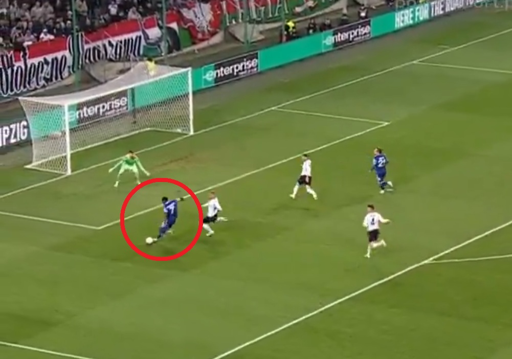 Była 10. minuta. Legia otrzymała cios