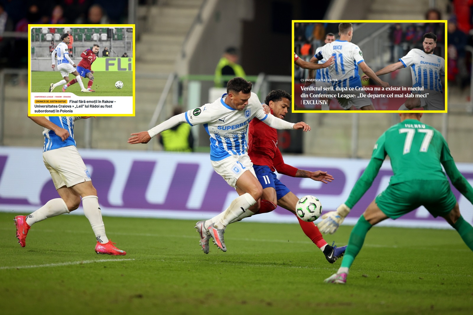 Rumuńskie media grzmią po meczu Rakowa. "Za mali na Europę"