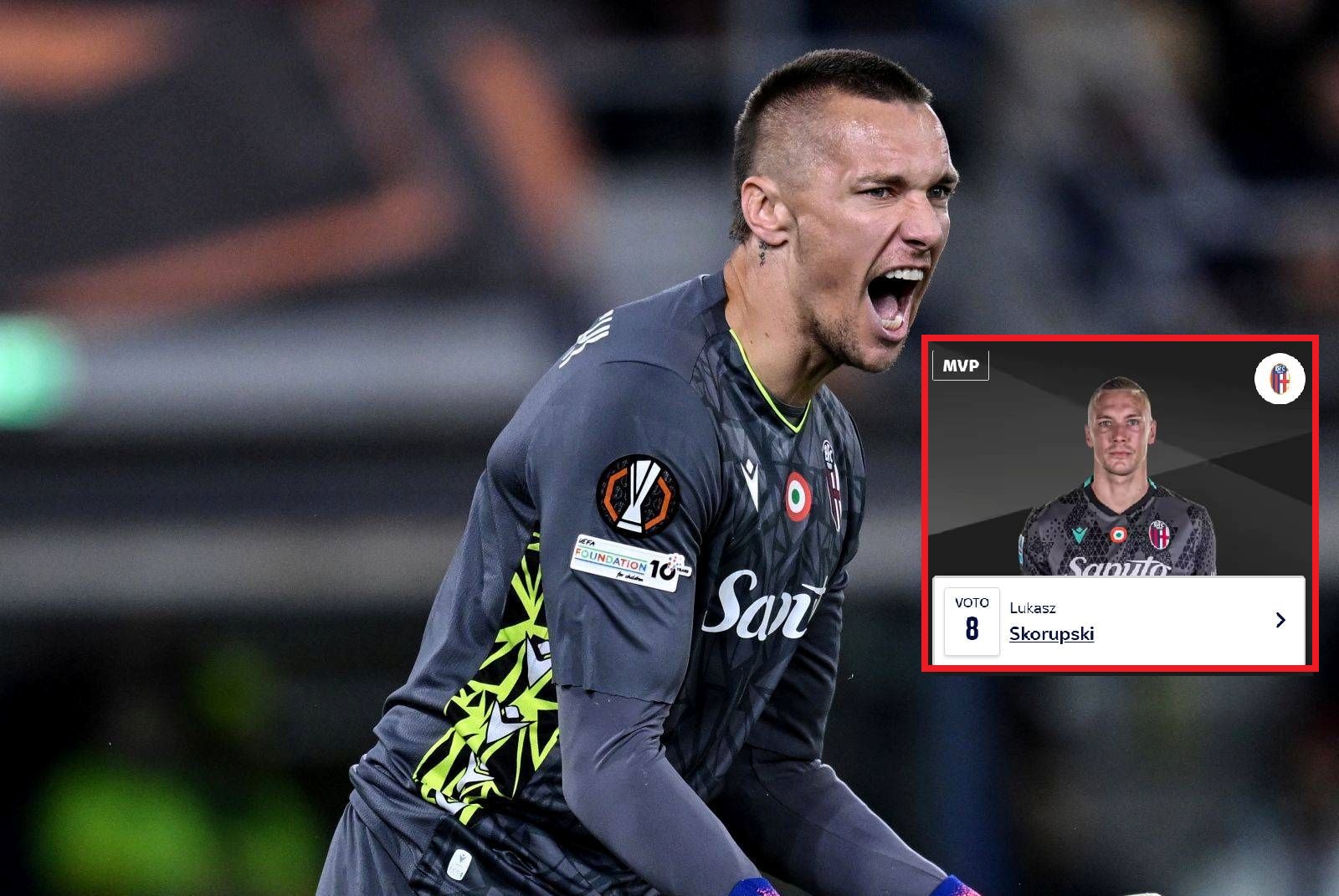 "MVP". Polak zachwycił w meczu LE. Tak piszą o nim we Włoszech