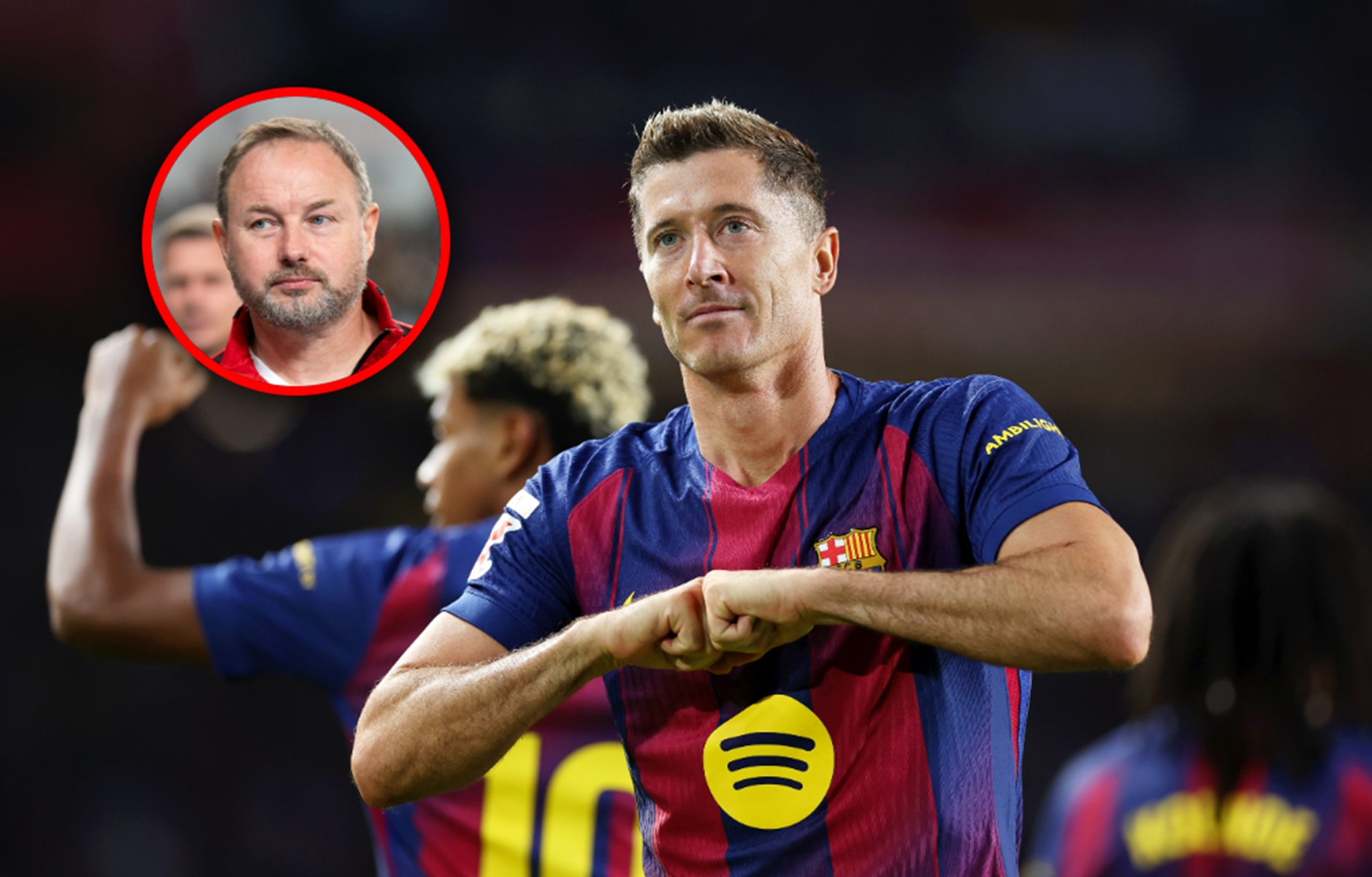 Mówi, co zauważył u Lewandowskiego. "To wewnętrznie go boli"