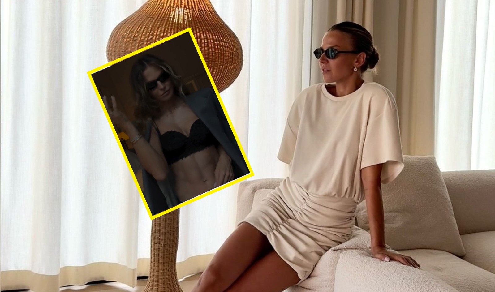 Co za kreacja! Lewandowska gotowa na Fashion Week