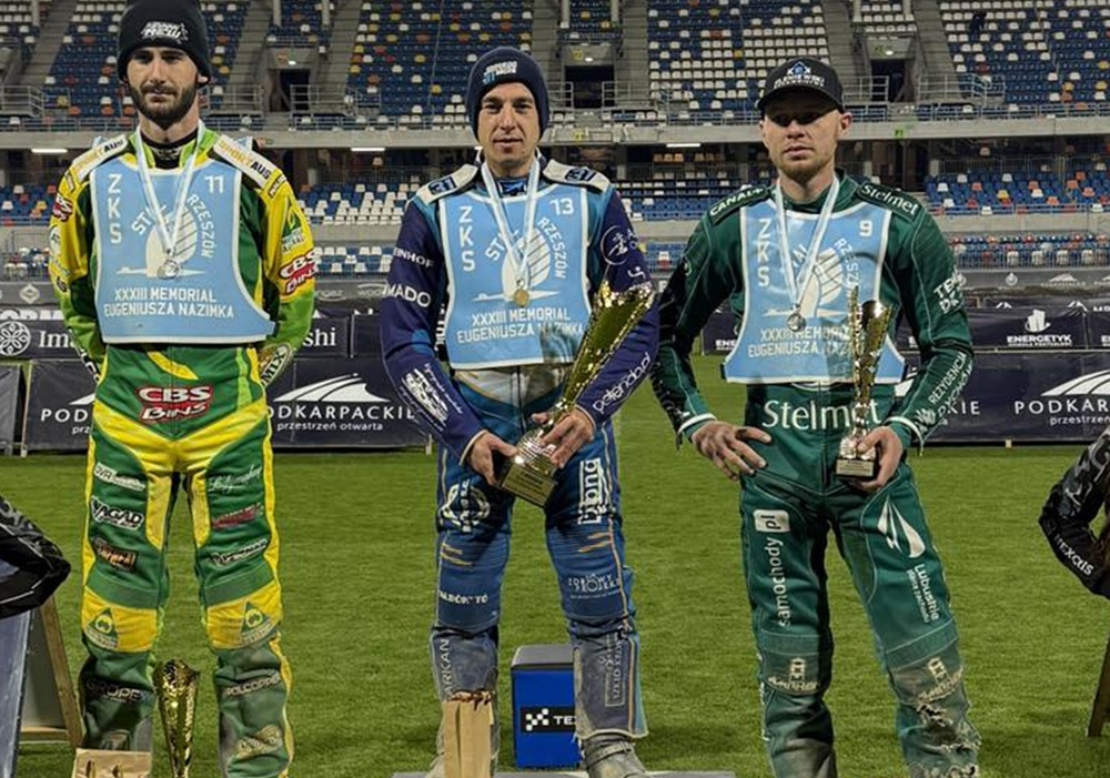 Żużel. Jakub Jamróg wygrał Memoriał E.Nazimka. Wychowanek Stali na podium