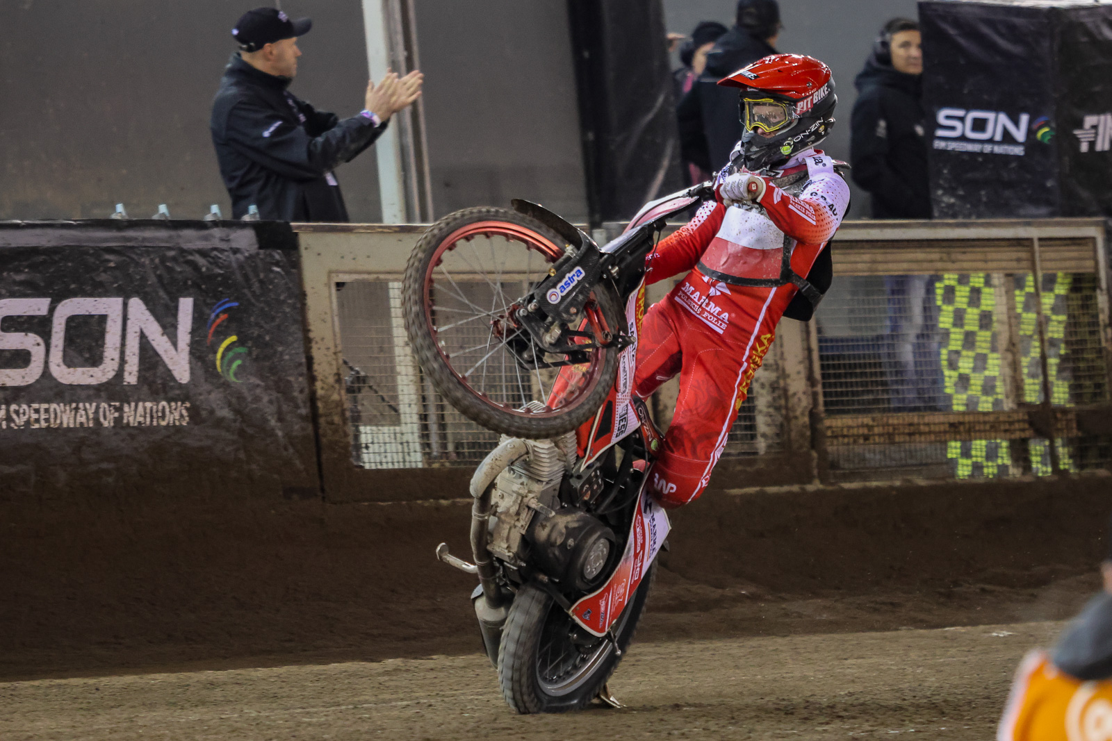 Żużel. Diament Abramczyk Polonii błyszczy i twardo stąpa po ziemi. "Towarzyszy mi duży spokój"