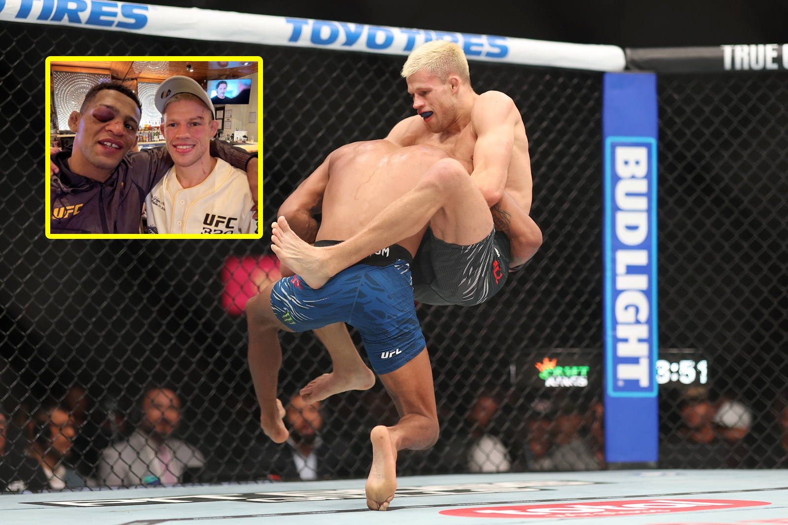 Polak spotkał rywala kilka godzin po walce. Wymowne zdjęcie