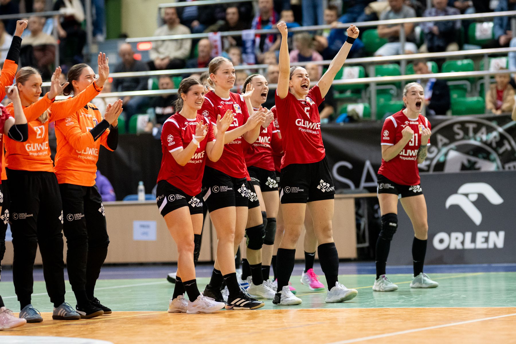 Długo oczekiwane przełamanie w Gliwicach. Wysoka przewaga już od początku