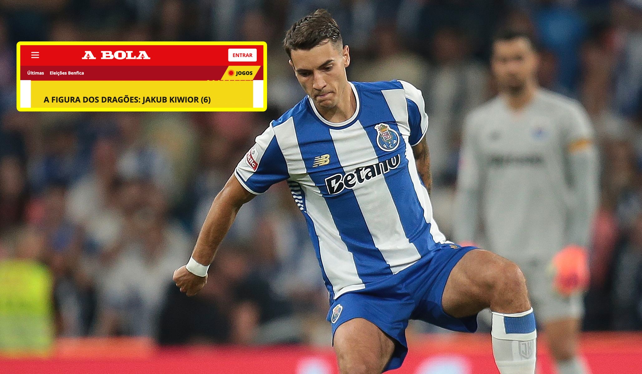 Portugalczycy zachwyceni Kiwiorem i Bednarkiem. Pierwszy okrzyknięty "bohaterem". Oto noty