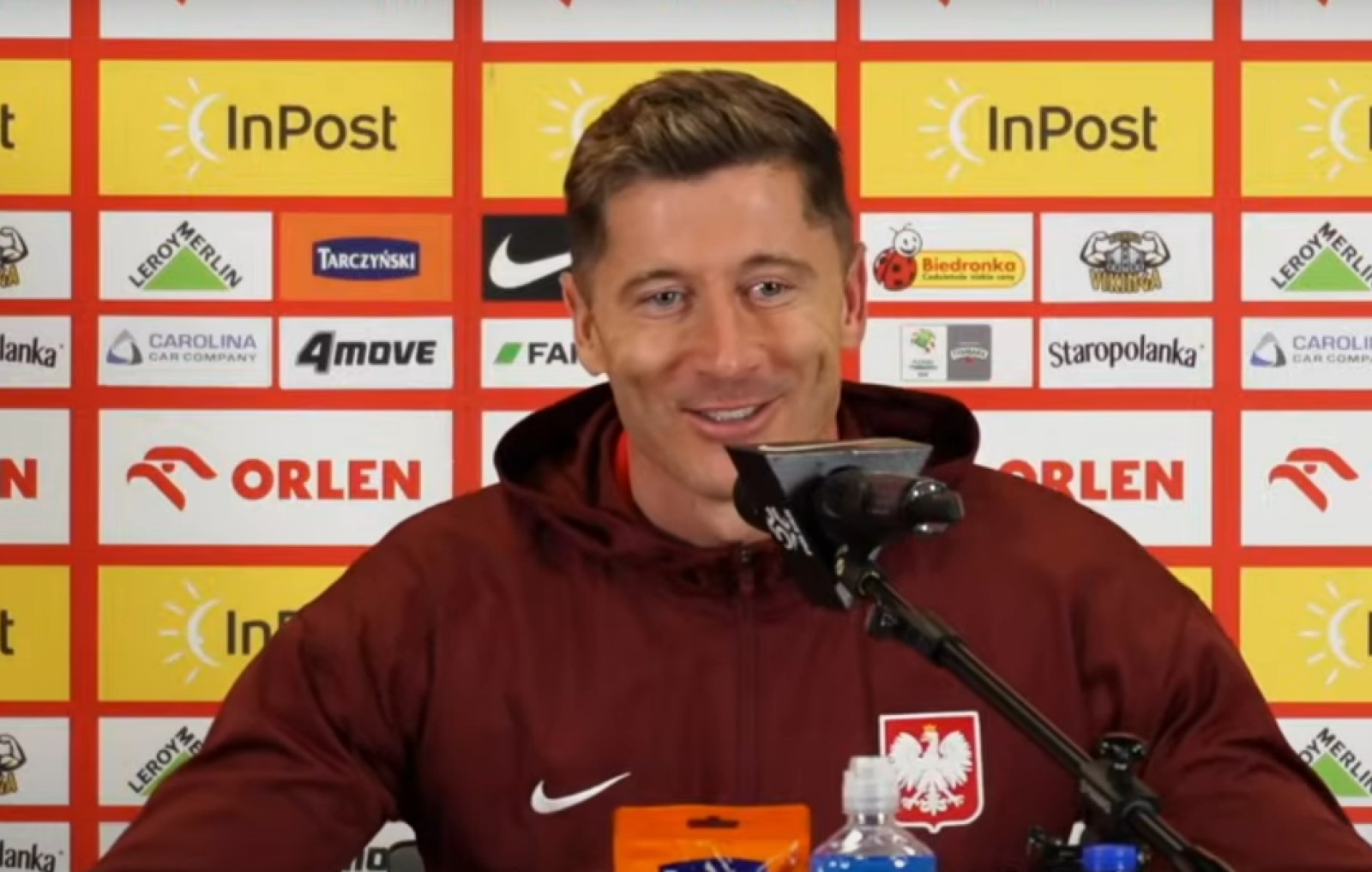 "O Jezu, dziękuję bardzo". Tego Lewandowski się nie spodziewał