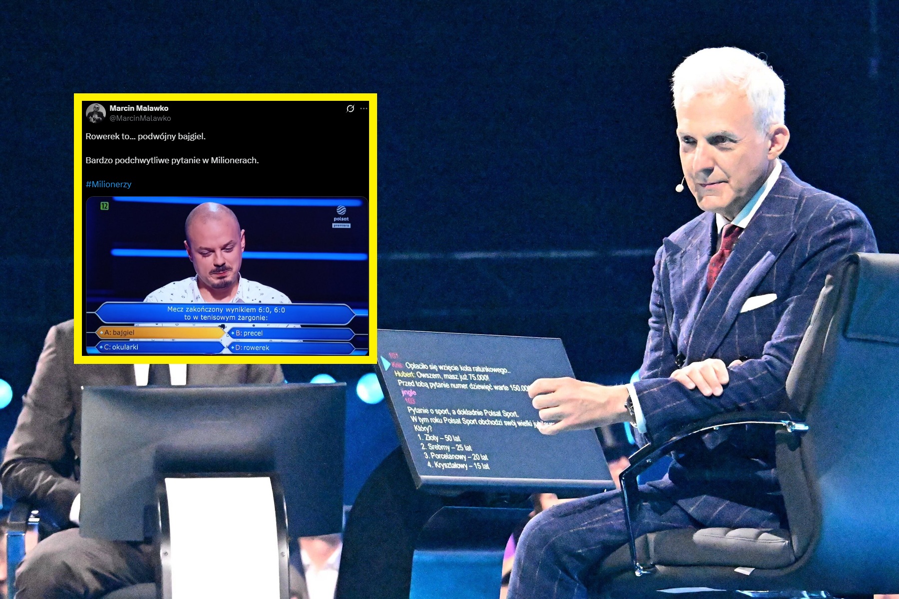 Tenisowe pytanie w "Milionerach". Kibice Igi Świątek by pomogli